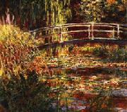 Claude Monet The Water Lily Pond Pink Harmony Sweden oil painting artist